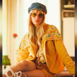 The Hippie Shake Hollywood Gold Jacket - NEW